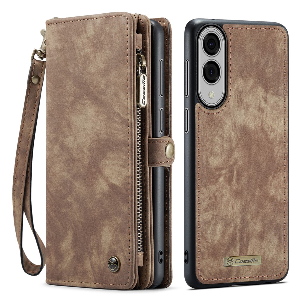 CASEME CASEME Samsung Galaxy S25 Edge Fodral Multifuntionell Brun