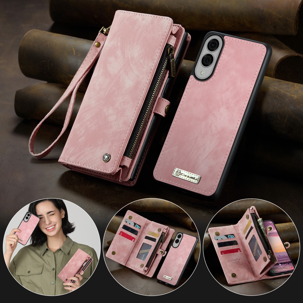 CASEME CASEME Samsung Galaxy S25 Edge Fodral Multifuntionell Rosa
