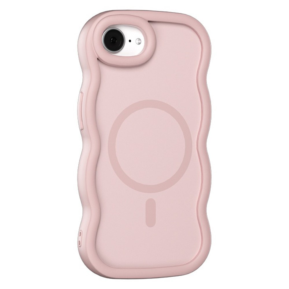  iPhone 17e / 16e Skal MagSafe Wavy Matt Rosa