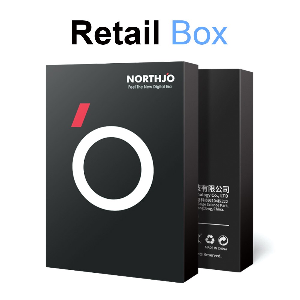 NORTHJO NORTHJO Galaxy S25 Edge 2-PACK Linsskydd Transparent