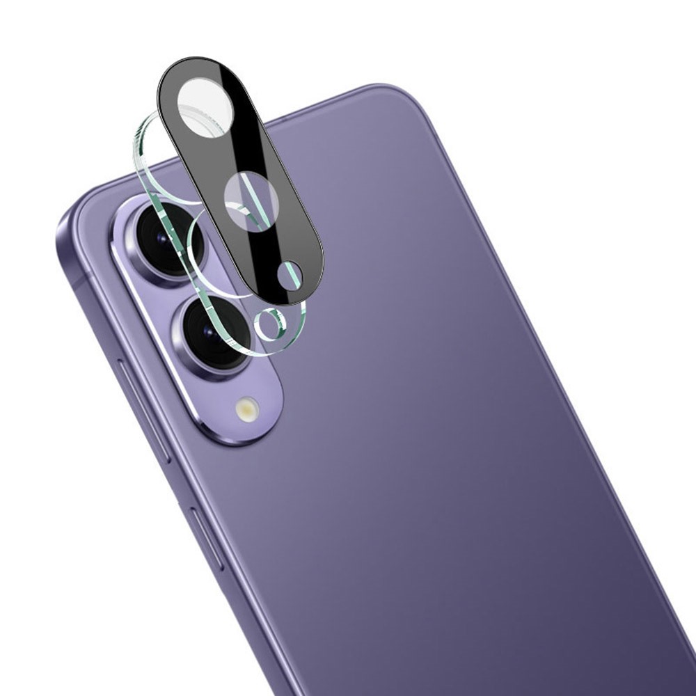 IMAK IMAK Samsung Galaxy S25 Edge Linsskydd Härdat Glas Svart