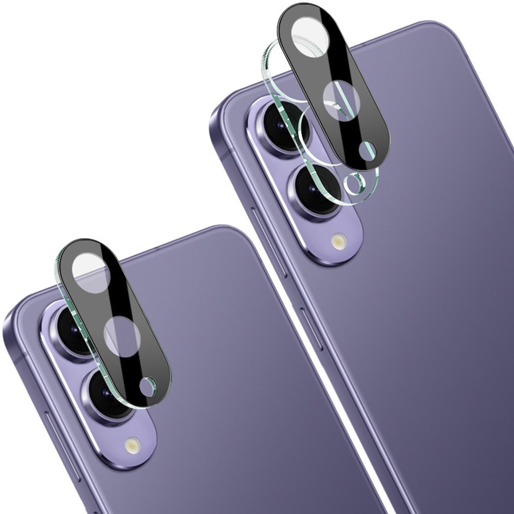 IMAK IMAK Samsung Galaxy S25 Edge Linsskydd Härdat Glas Svart