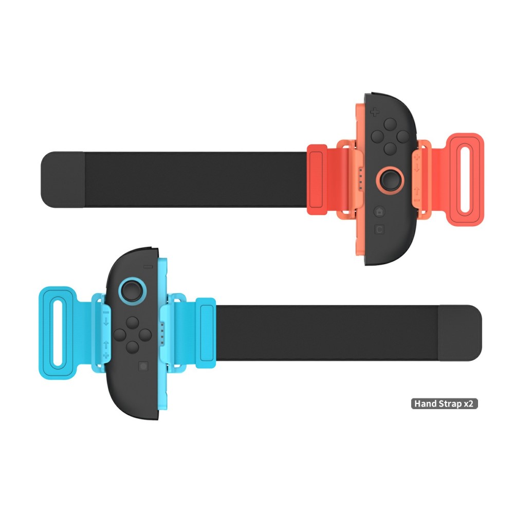 DOBE DOBE 2-PACK Nintendo Switch 2 Joy-Con Armband Röd / Blå