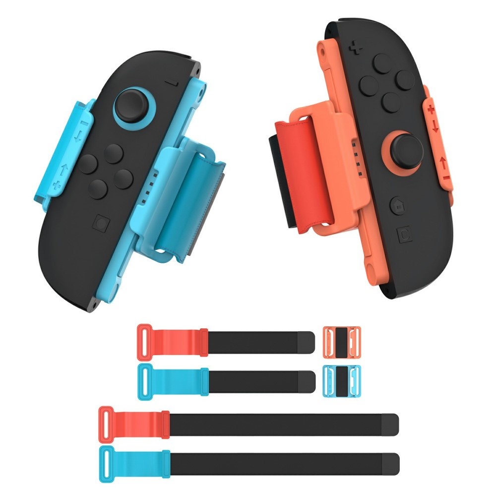 DOBE DOBE Nintendo Switch 2 Joy-Con Arm & Benrem Röd / Blå
