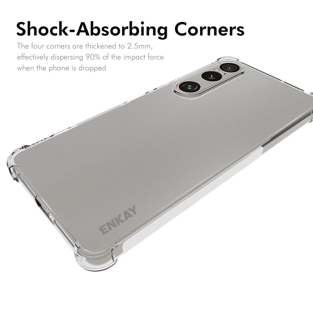 ENKAY ENKAY Sony Xperia 1 VII Skal TPU Shockproof Transparent
