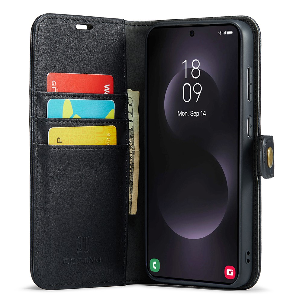 DG.MING DG.MING Galaxy S25 Edge 2in1 Magnet Fodral / Skal Svart