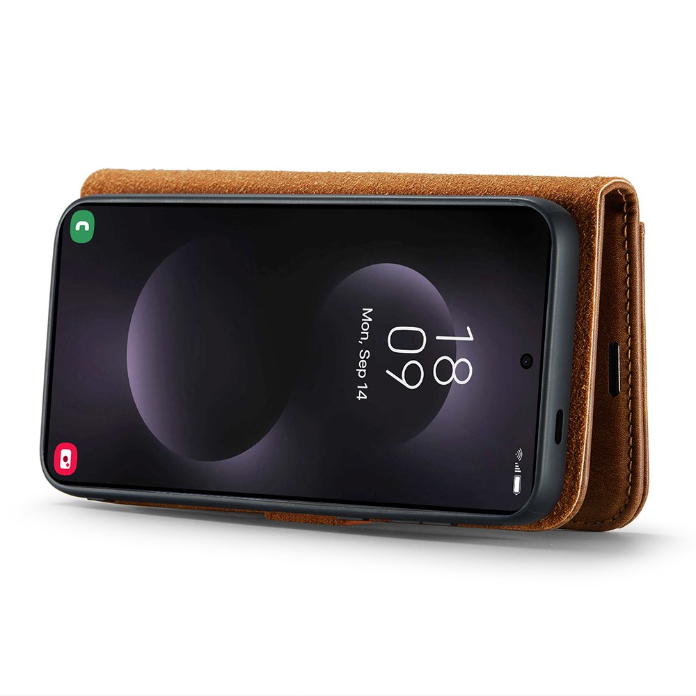 DG.MING DG.MING Galaxy S25 Edge 2in1 Magnet Fodral / Skal Brun