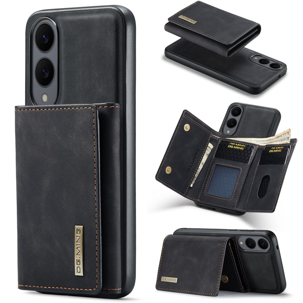 DG.MING DG.MING Galaxy S25 Edge Skal 2in1 Magnetiskt Avtagbart Kortfack