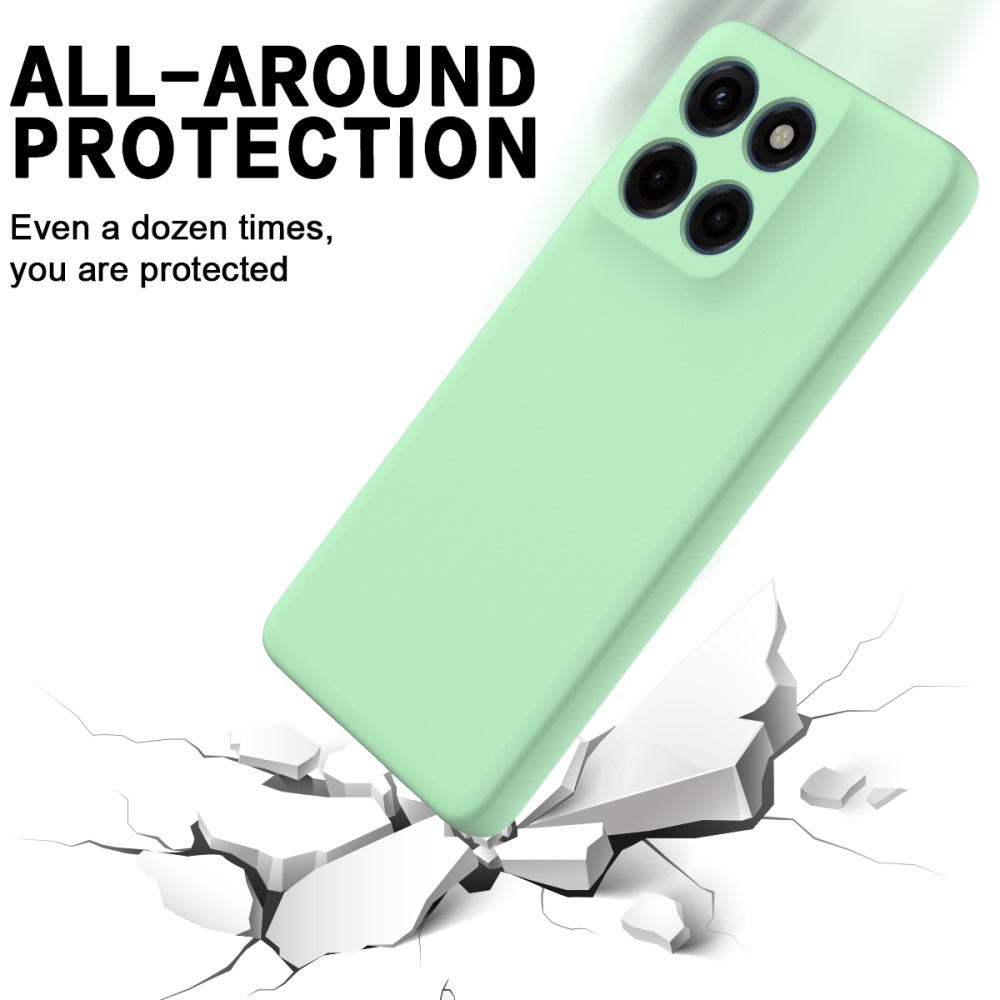  Motorola Edge 60 Stylus Skal Skal Liquid Silikon Grön