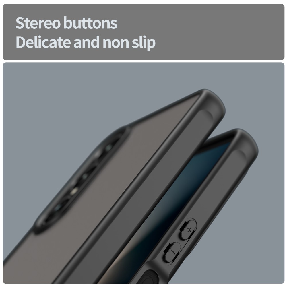  Sony Xperia 1 VII Skal Hybrid Frosted Svart
