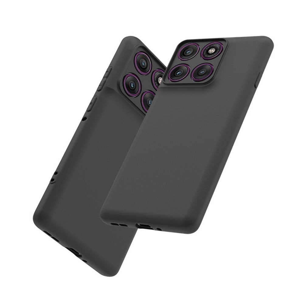  Motorola Edge 60 Pro Skal TPU Slim Matt Svart