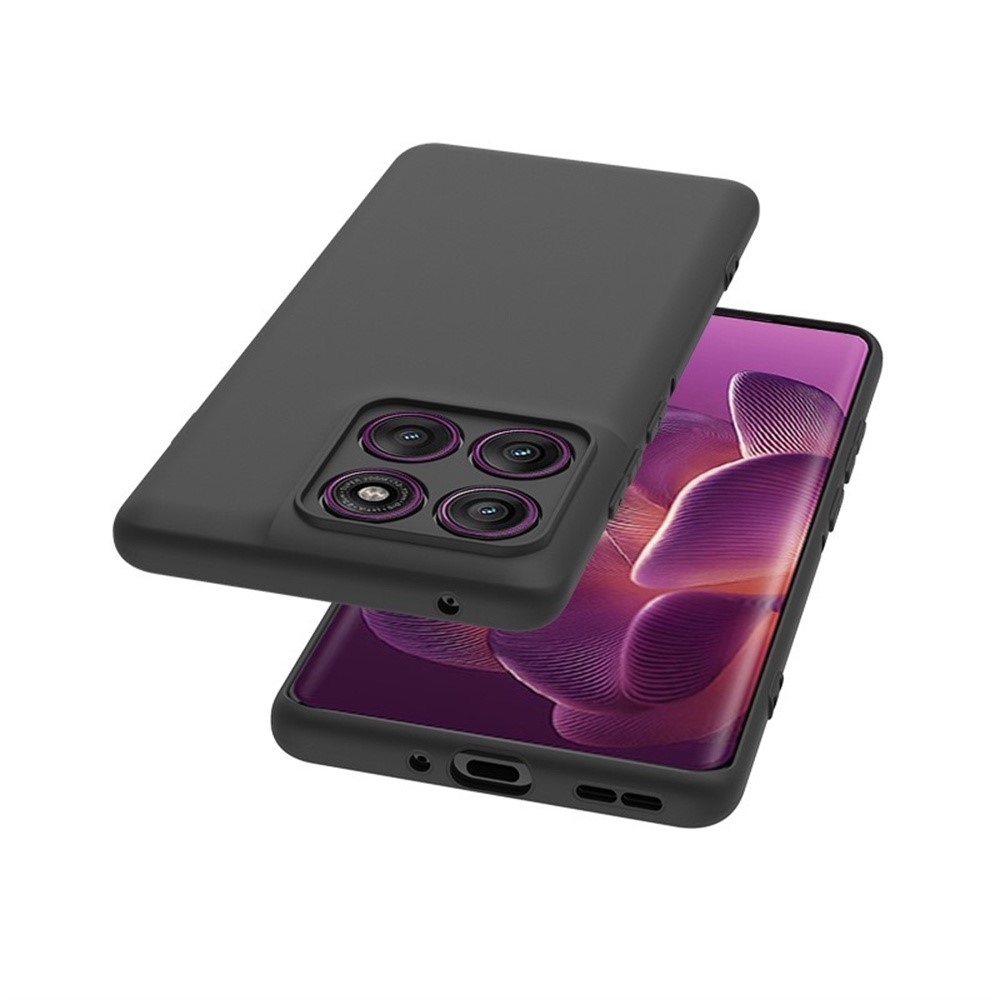  Motorola Edge 60 Pro Skal TPU Slim Matt Svart