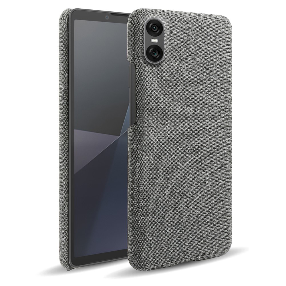  Sony Xperia 10 VII Skal Tygbelagt Grå