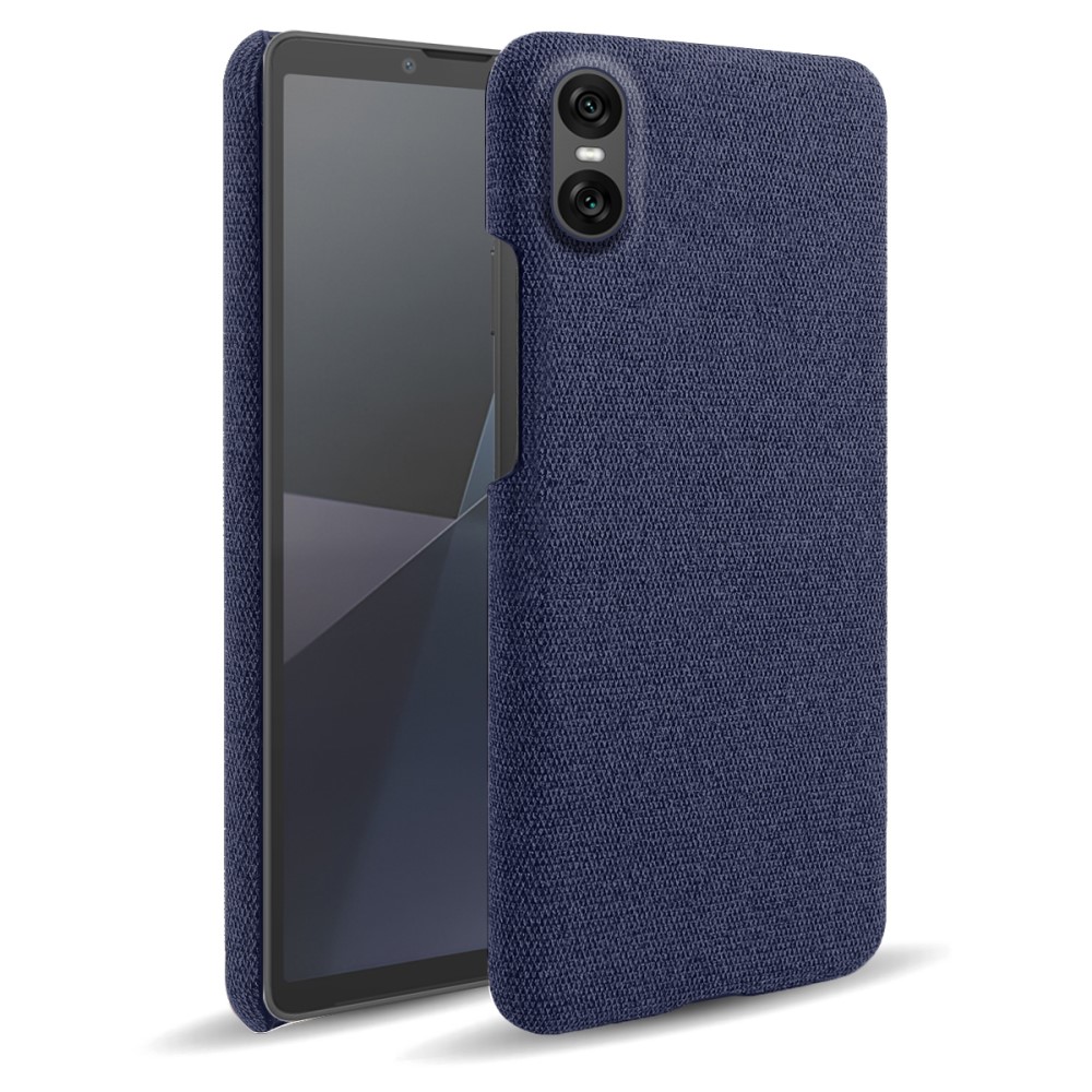  Sony Xperia 10 VII Skal Tygbelagt Blå