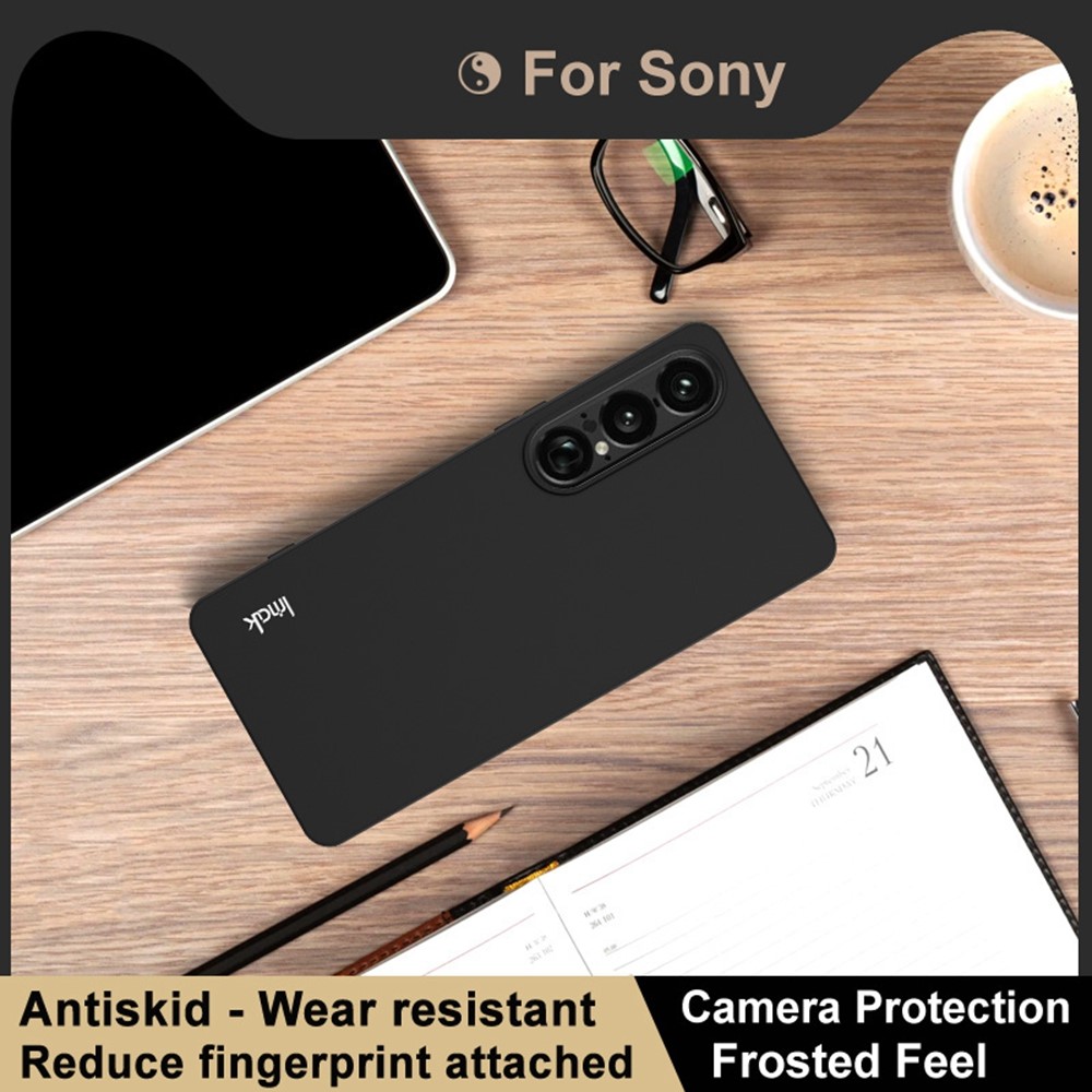 IMAK IMAK Sony Xperia 1 VII Skal TPU Soft Svart