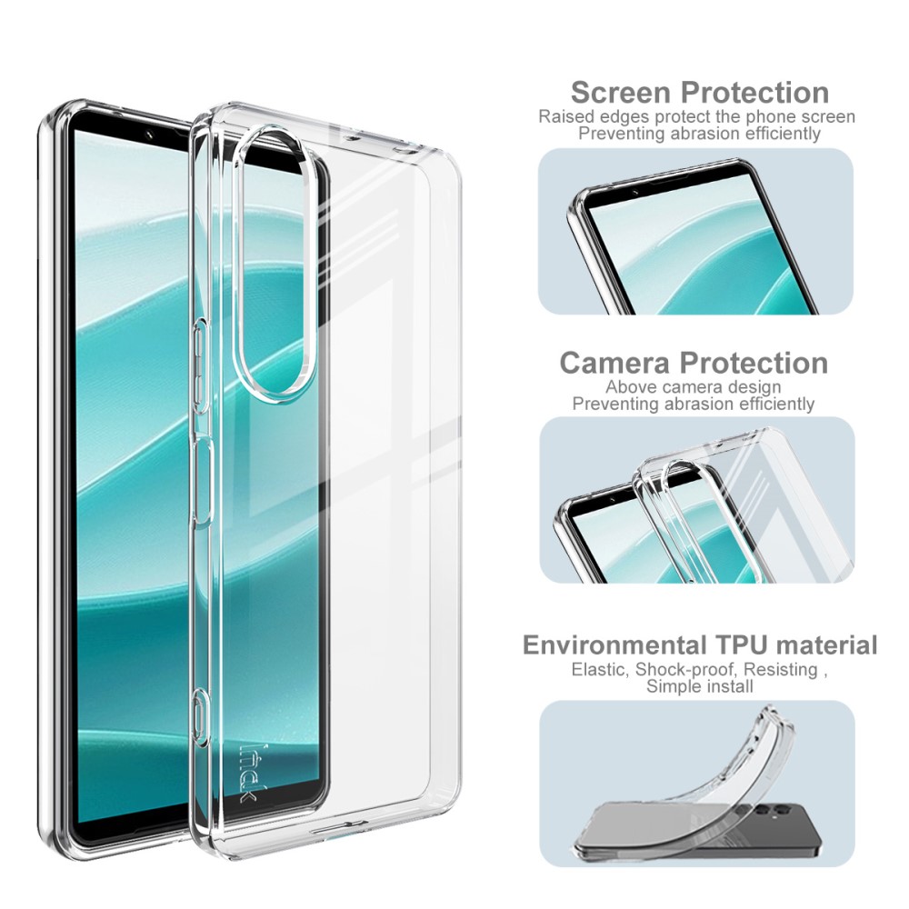 IMAK IMAK Sony Xperia 1 VII Skal TPU Soft Transparent