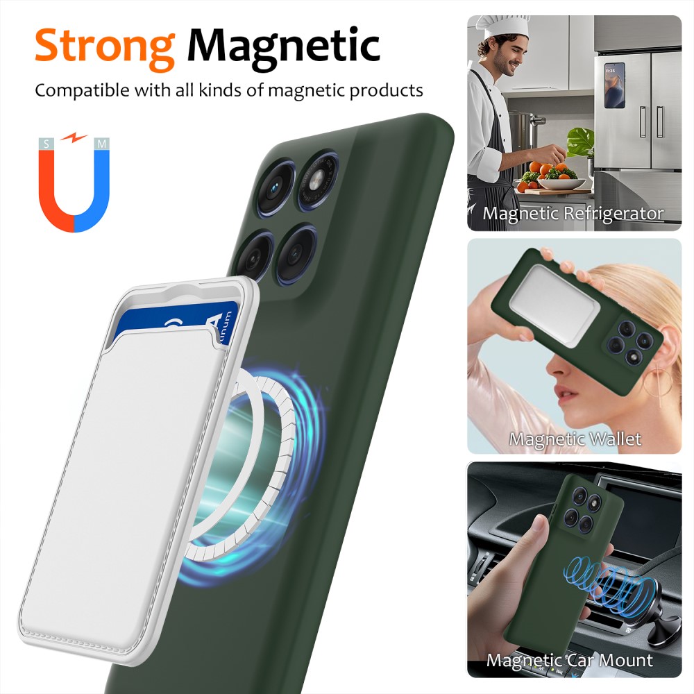  Motorola Edge 60 / 60 Fusion Skal MagSafe Liquid Silikon