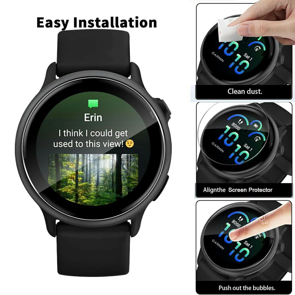  Garmin Vivoactive 6 3-PACK Skärmskydd TPU