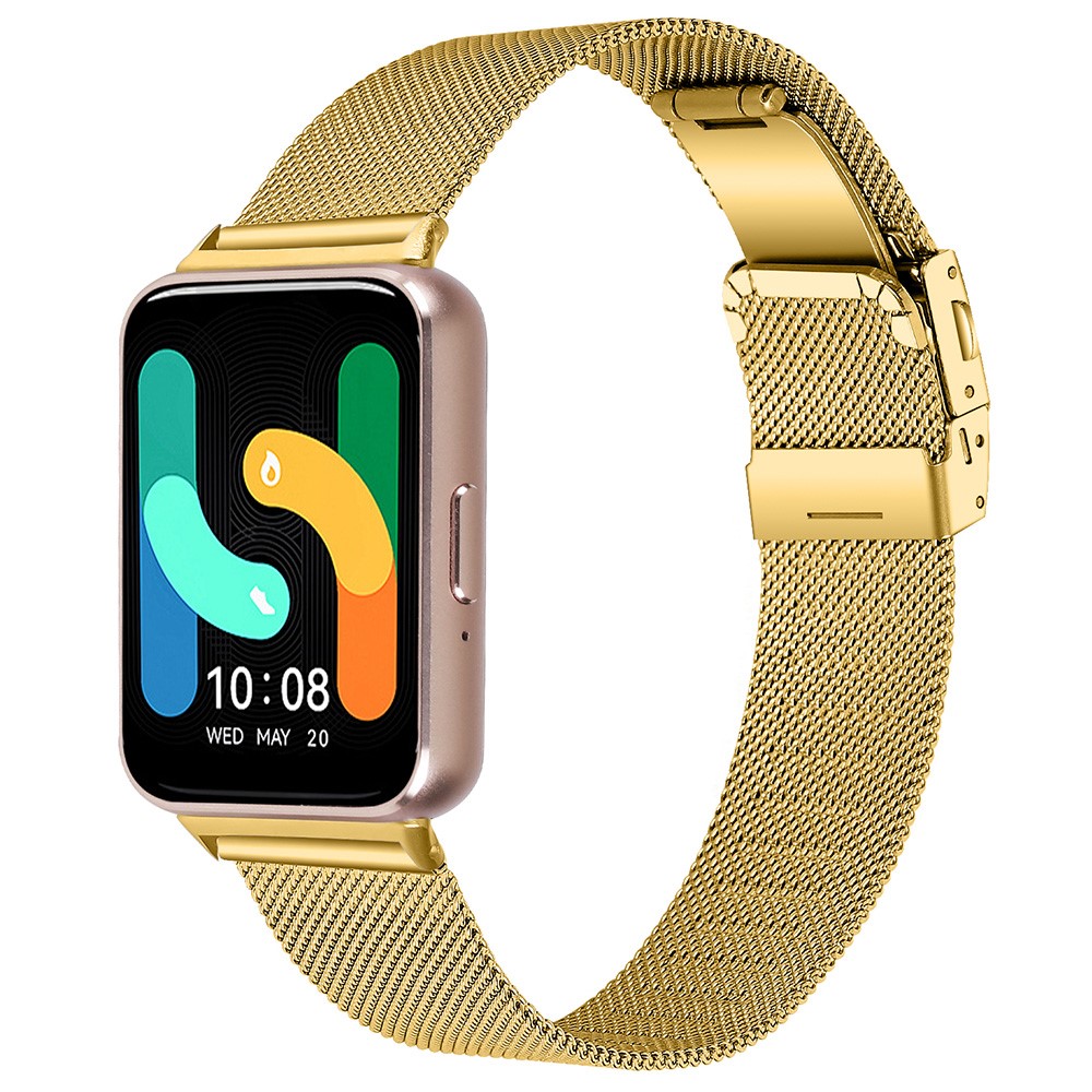  Samsung Galaxy Watch Fit 3 Klockarmband Milanese Guld