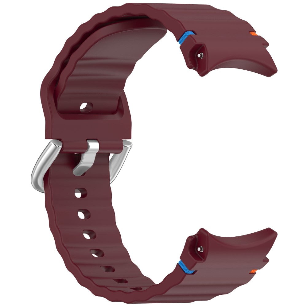  Galaxy Watch 5/5 Pro/6/7/FE Armband Silikon Wave Design