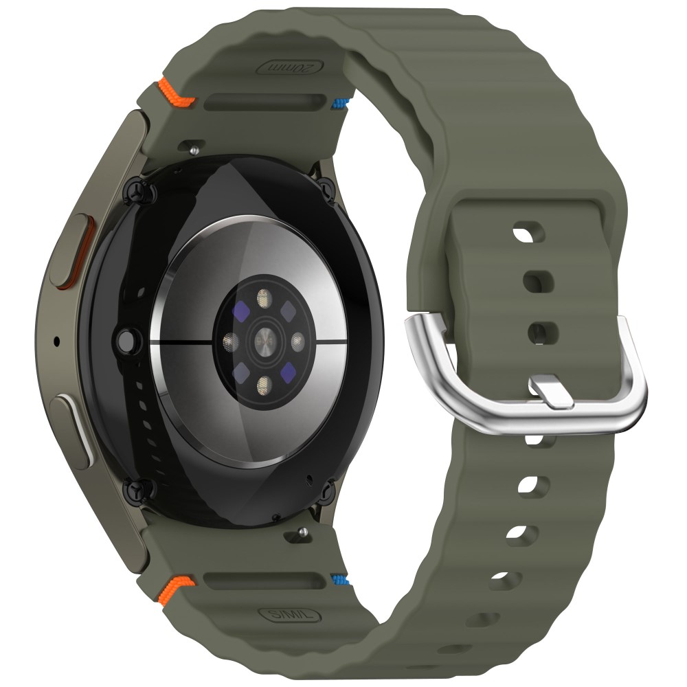  Galaxy Watch 5/5 Pro/6/7/FE Armband Silikon Wave Design