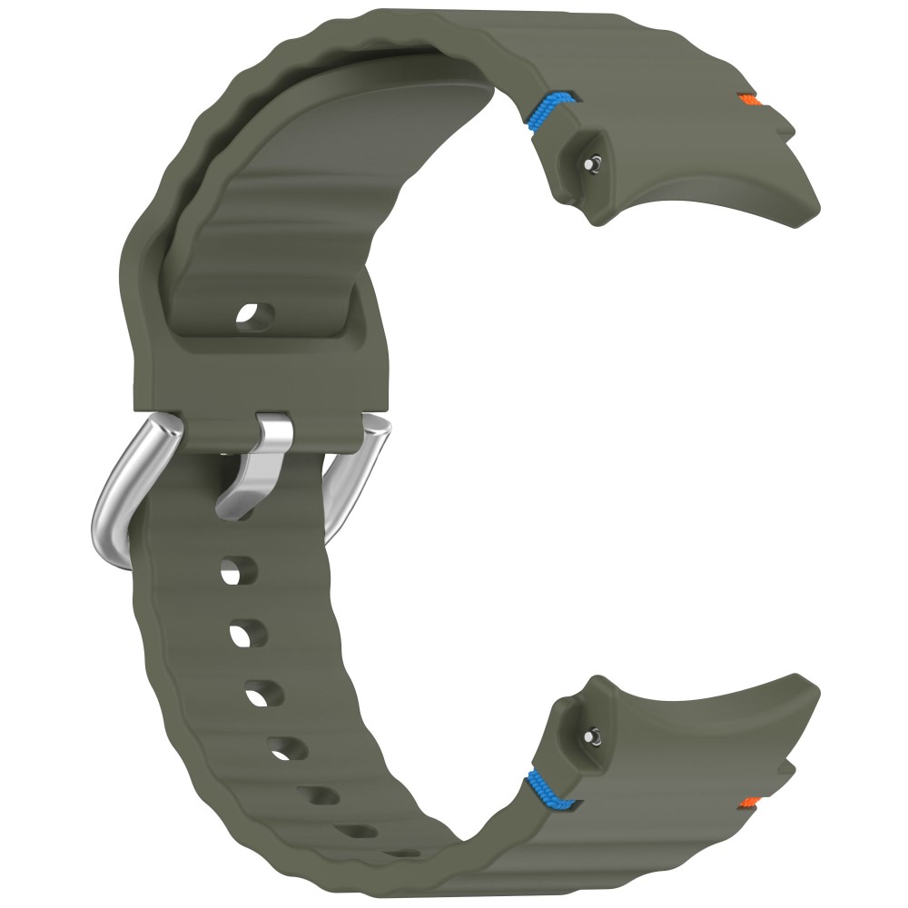  Galaxy Watch 5/5 Pro/6/7/FE Armband Silikon Wave Design