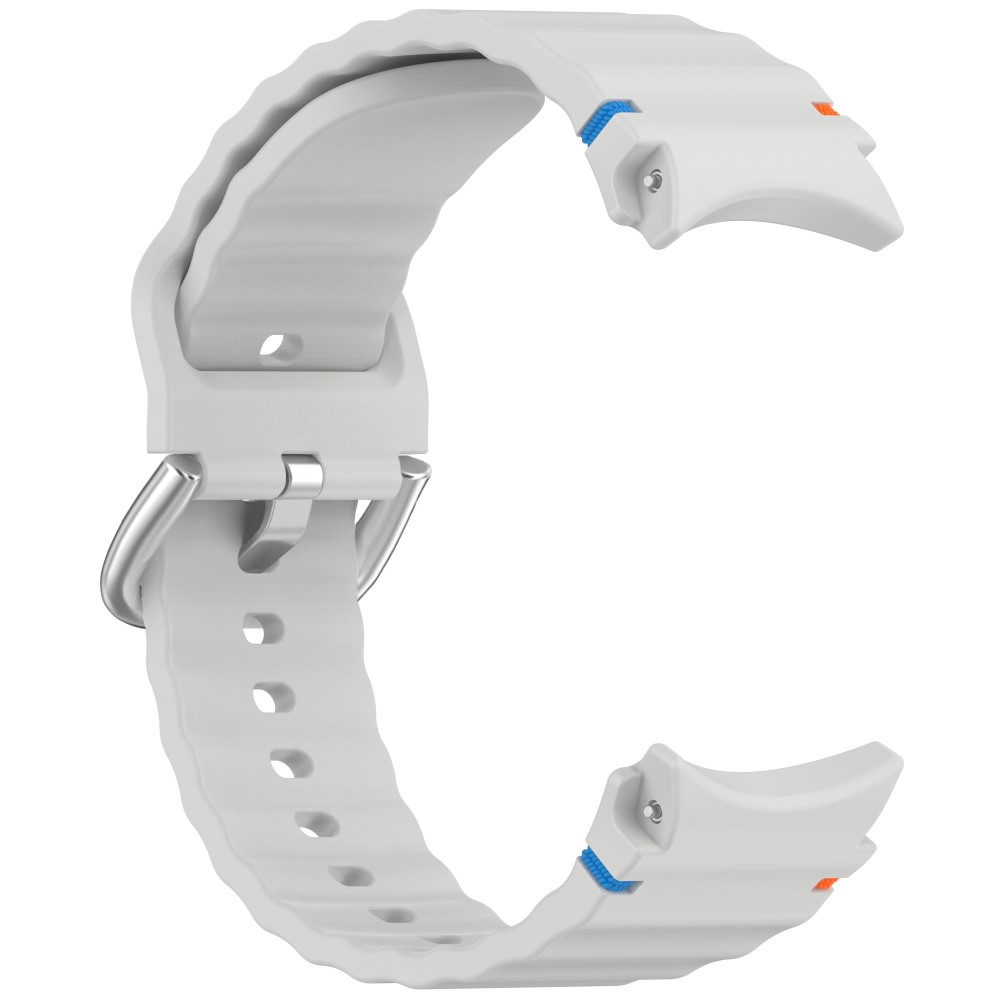  Galaxy Watch 5/5 Pro/6/7/FE Armband Silikon Wave Design