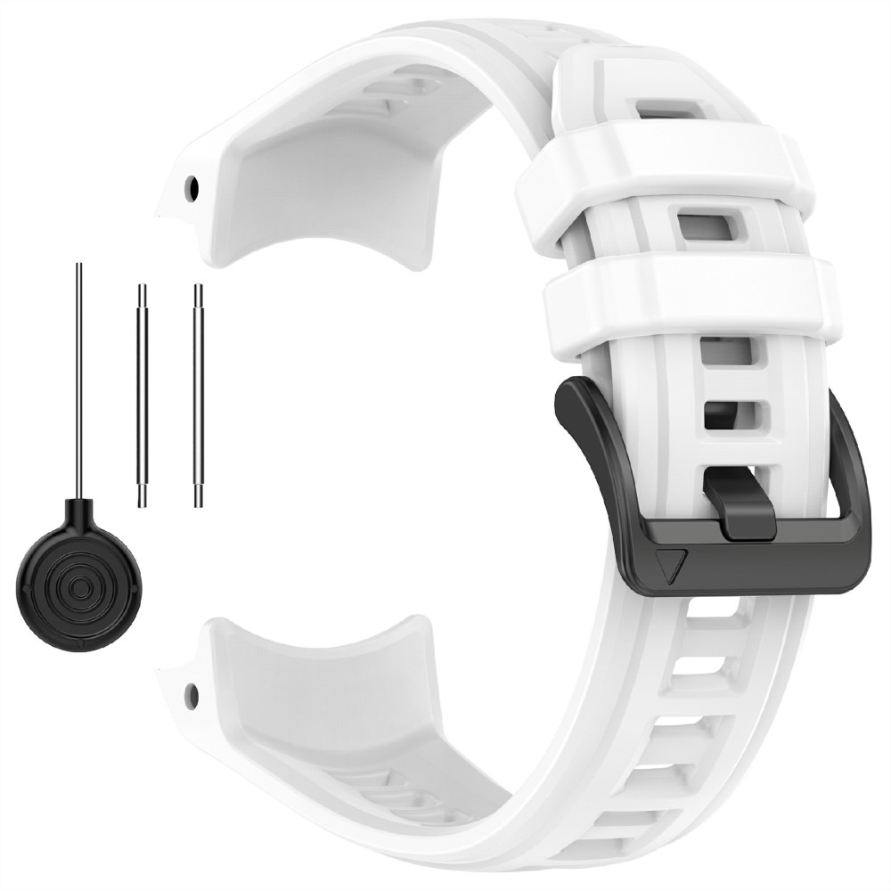  Garmin Instinct 3 45 mm Klockarmband Silikon Vit