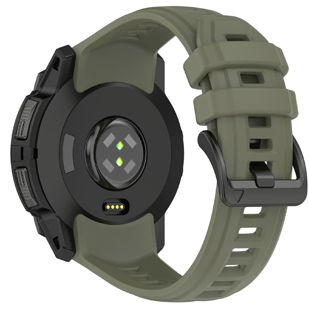  Garmin Instinct 3 50 mm Klockarmband Silikon Militär Grön