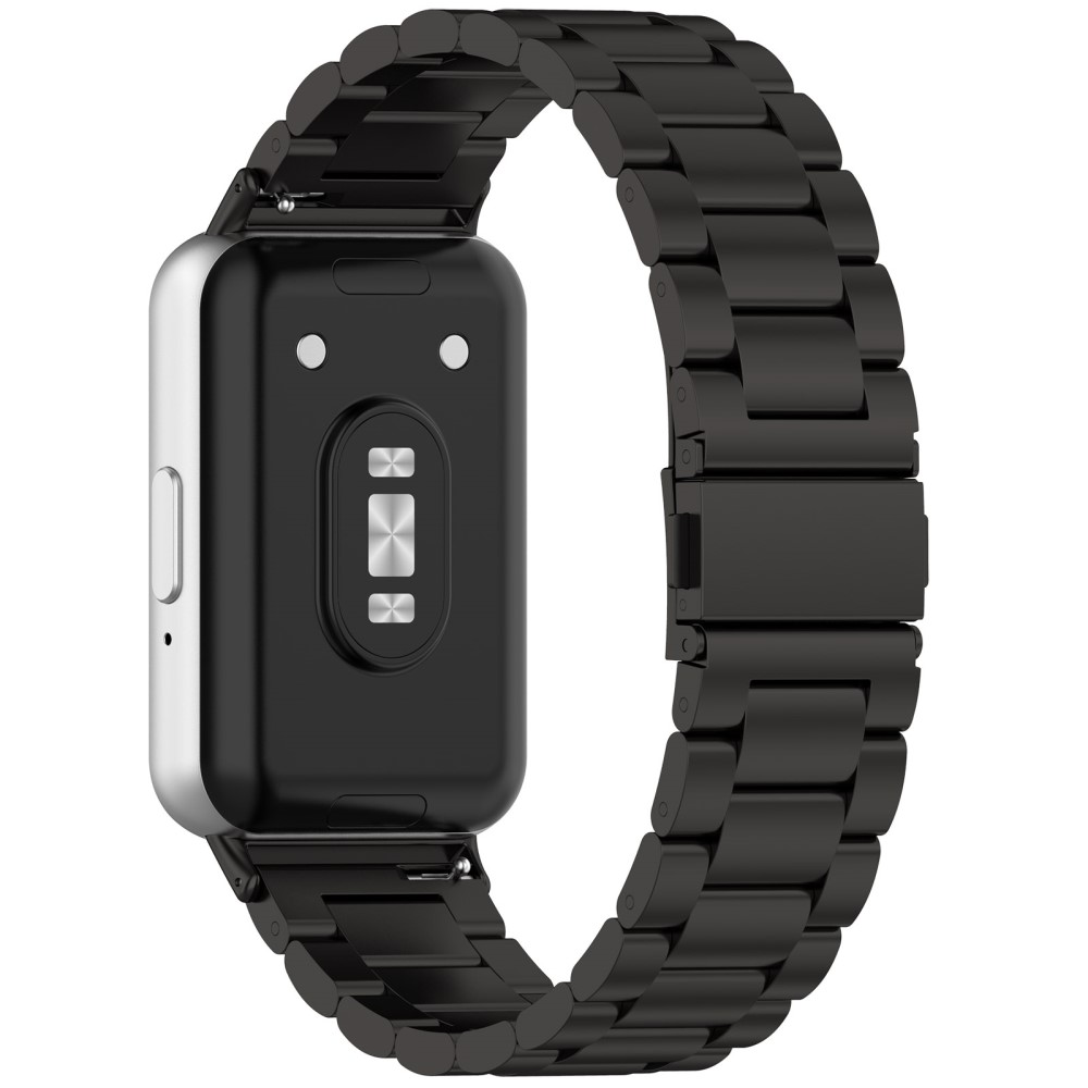 Samsung Galaxy Watch Fit 3 Klockarmband Rostfritt Stål Svart