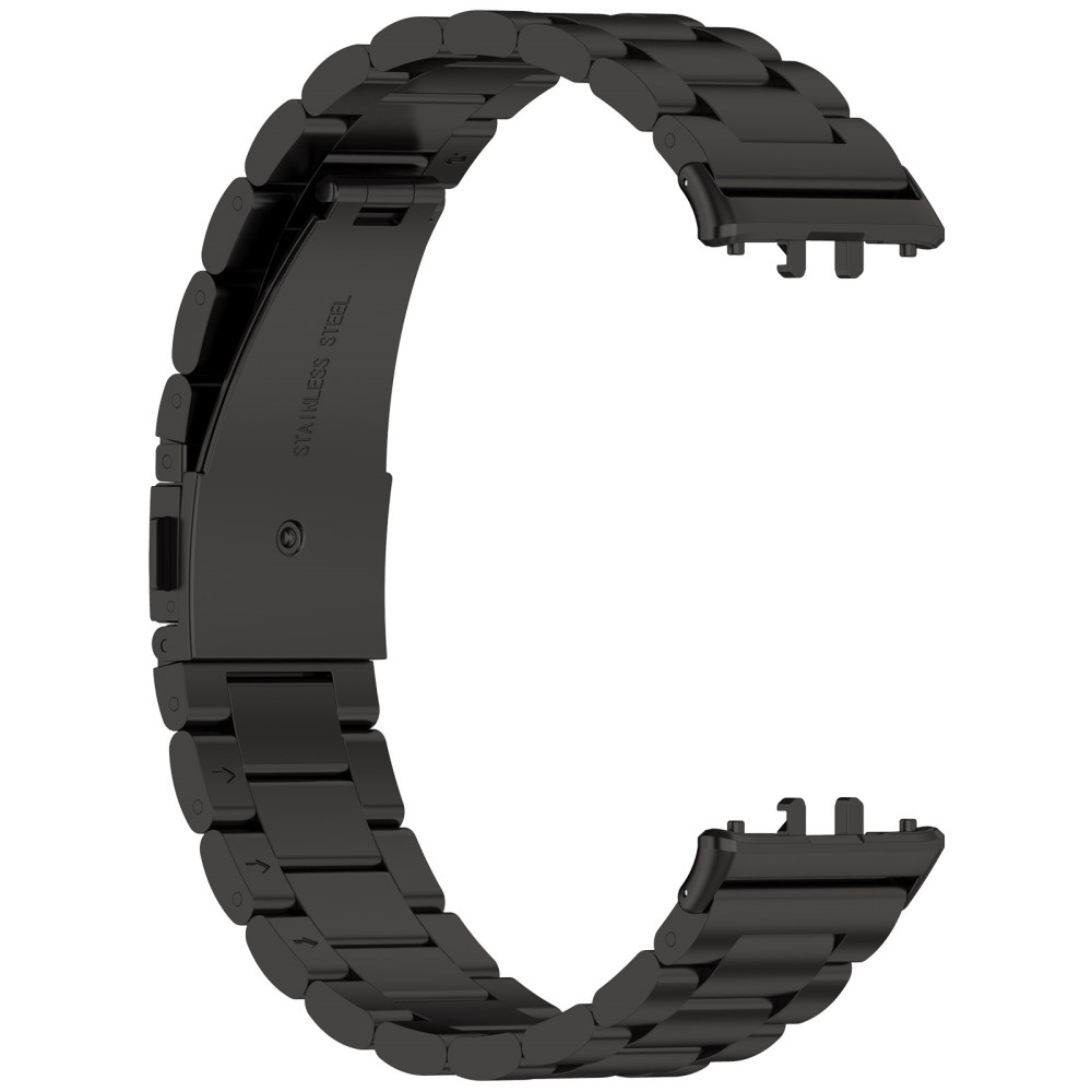  Samsung Galaxy Watch Fit 3 Klockarmband Rostfritt Stål Svart