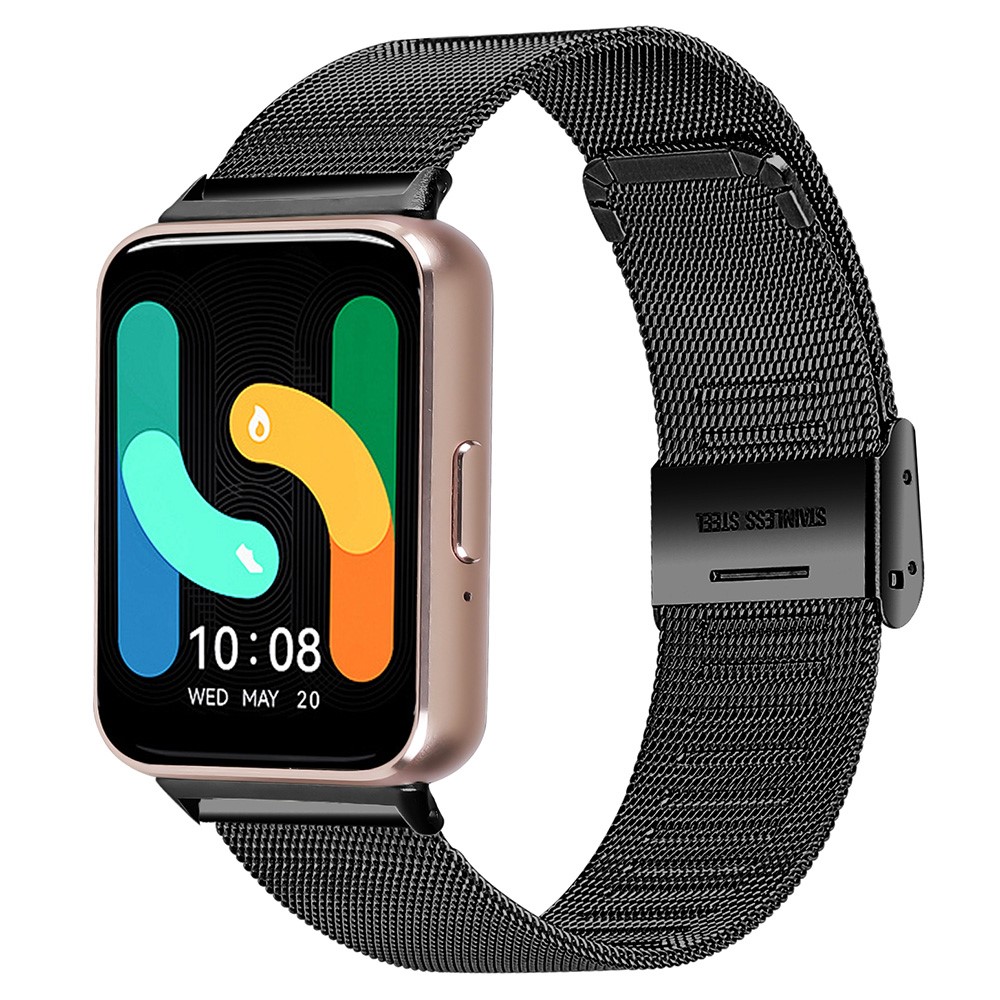  Samsung Galaxy Watch Fit 3 Armband Milanese Svart