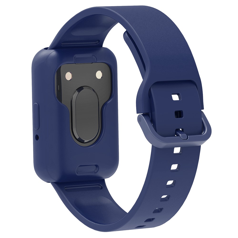  Samsung Galaxy Watch Fit 3 Skal / Armband Silikon Blå