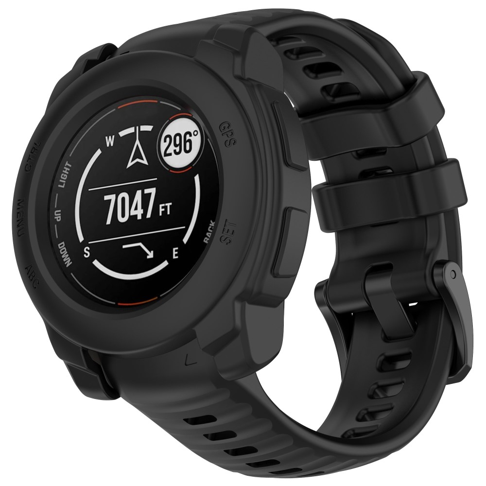  Garmin Instinct E 40 mm Skal Silikon Shockproof Svart