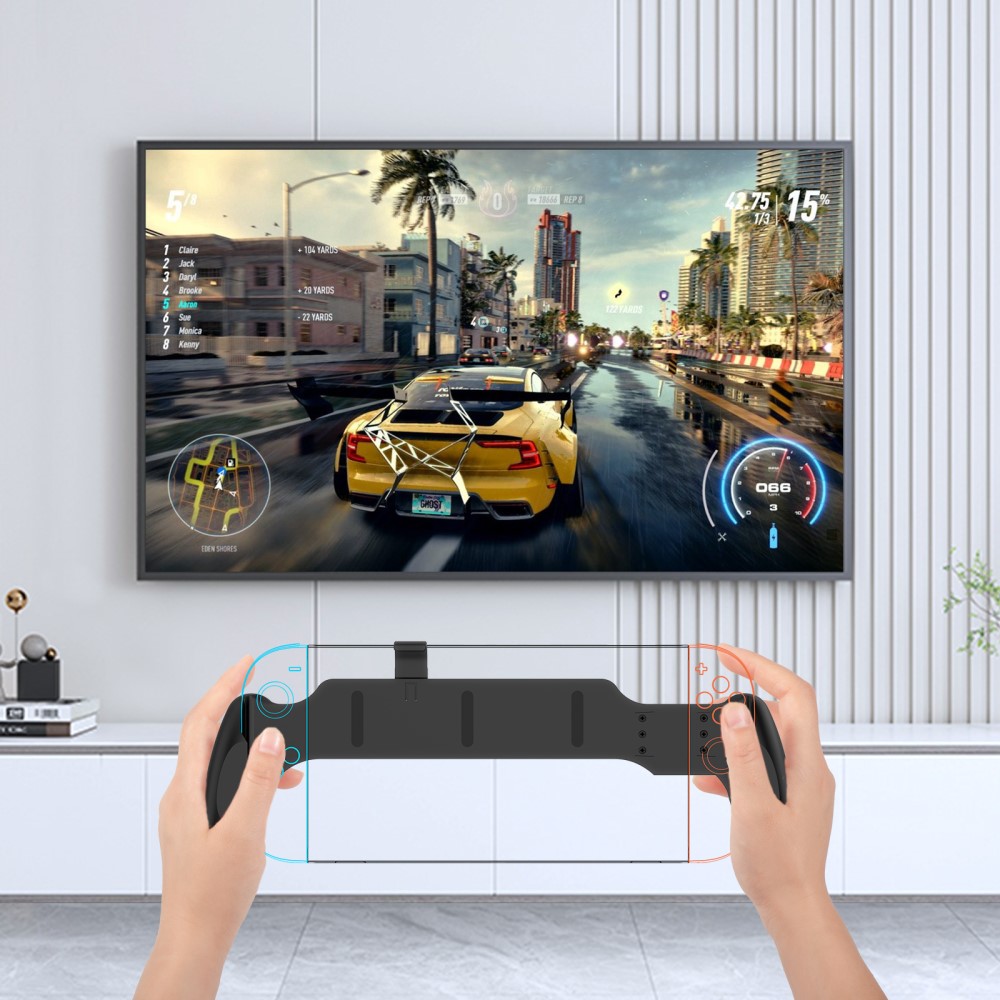 JYS JYS Nintendo Switch / Switch 2 Ergonomiskt Grepp Svart