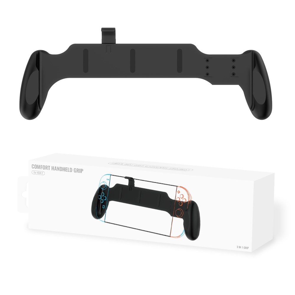 JYS JYS Nintendo Switch / Switch 2 Ergonomiskt Grepp Svart