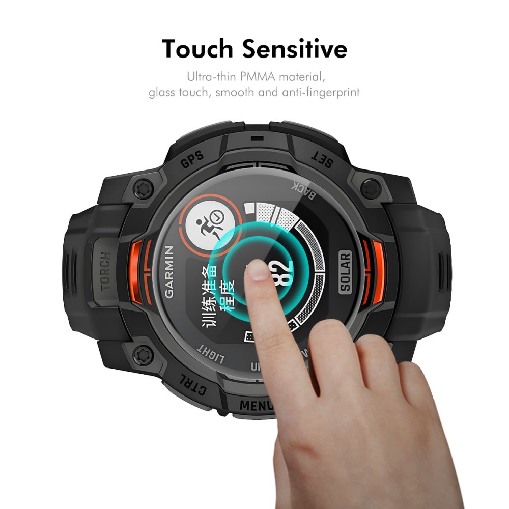 ENKAY ENKAY Garmin Instinct E 45 mm 2-PACK Skärmskydd Heltäckande