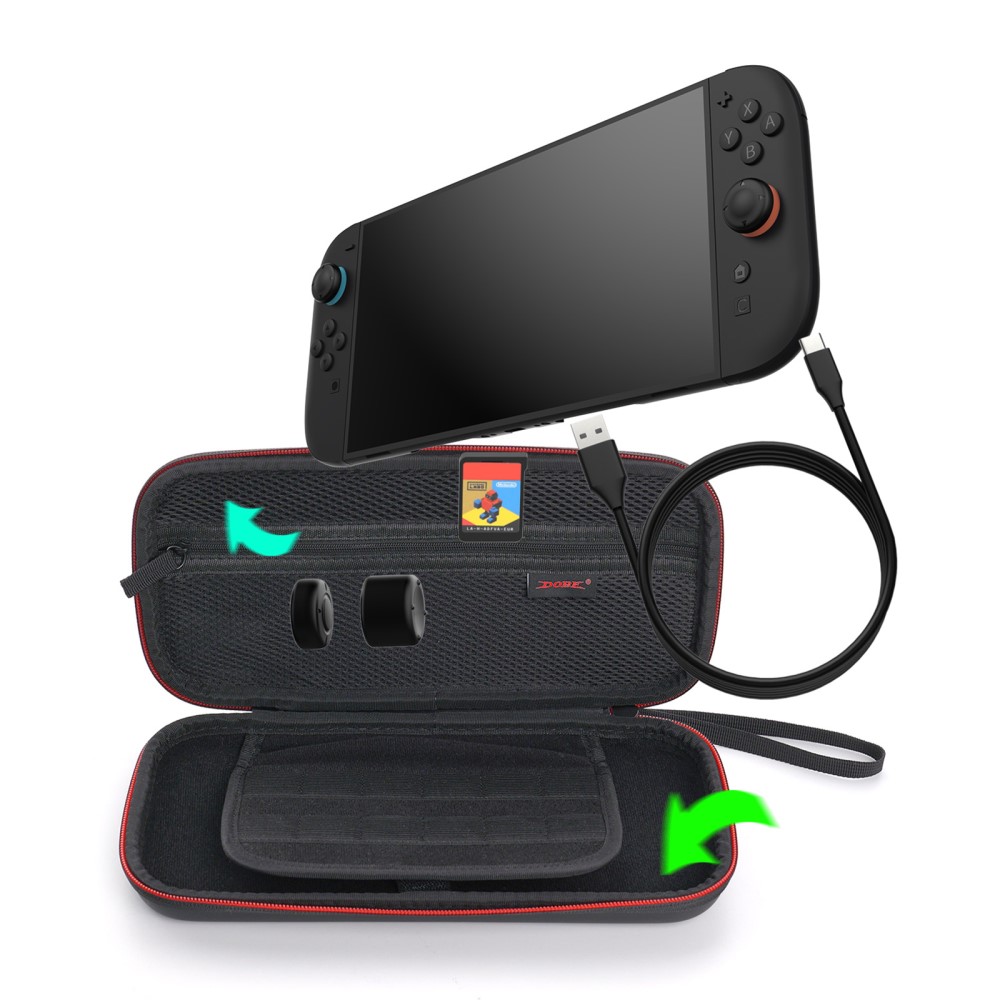 DOBE DOBE Nintendo Switch 2 Förvaringsväska Svart