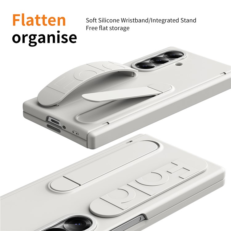  Samsung Galaxy Z Fold 7 Skal Kickstand Vit
