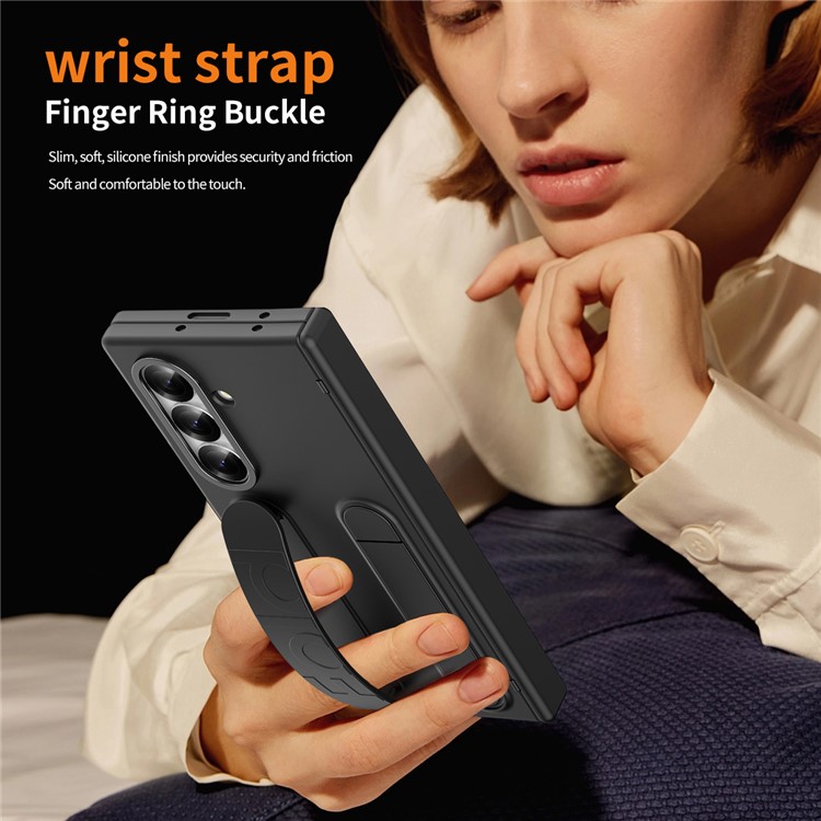  Samsung Galaxy Z Fold 7 Skal Kickstand Svart