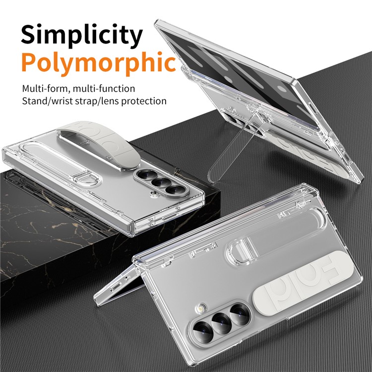  Samsung Galaxy Z Fold 7 Skal Kickstand Transparent