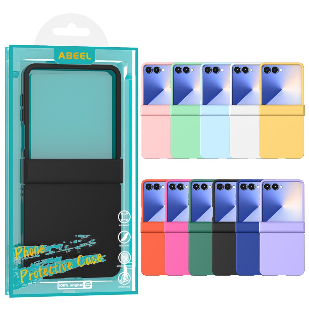 ABEEL ABEEL Samsung Galaxy Z Flip 7 Skal Skin Feel Rosa