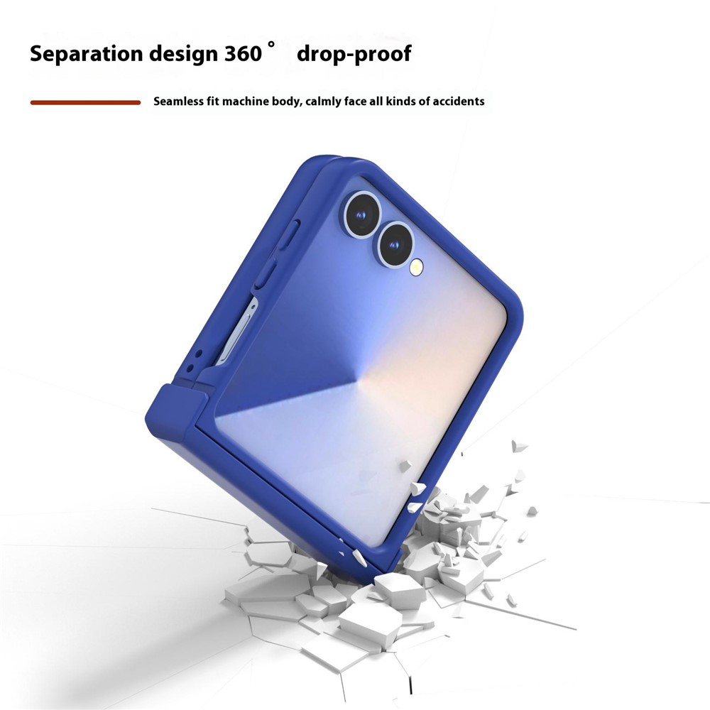 ABEEL ABEEL Samsung Galaxy Z Flip 7 Skal Skin Feel Blå