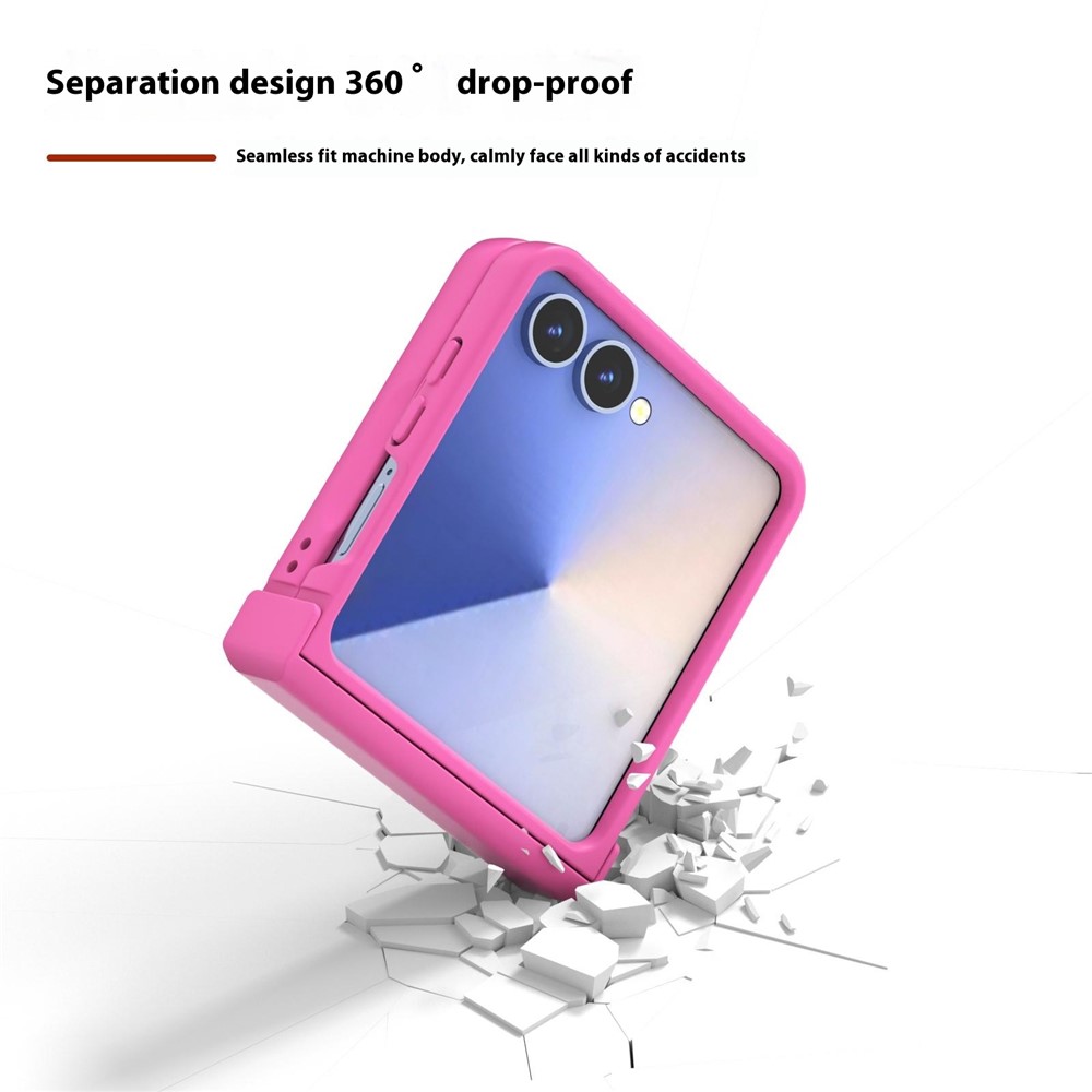 ABEEL ABEEL Samsung Galaxy Z Flip 7 Skal Skin Feel Rosa