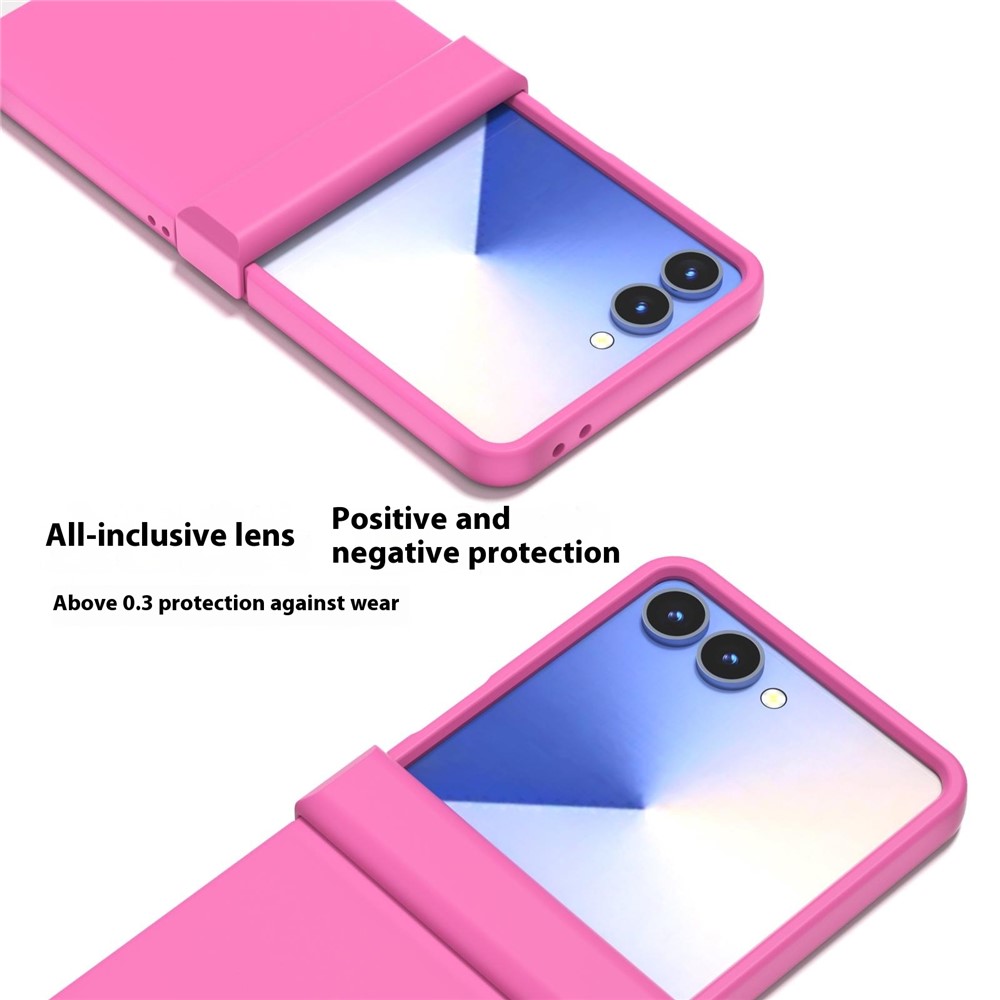ABEEL ABEEL Samsung Galaxy Z Flip 7 Skal Skin Feel Rosa
