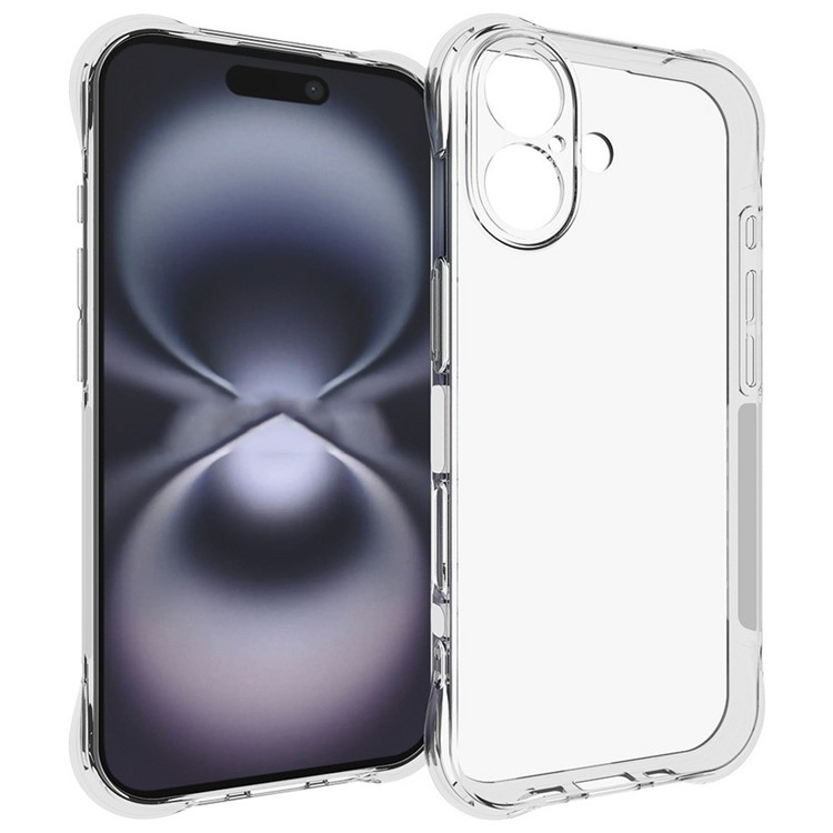  iPhone 17 Skal Shockproof TPU Transparent