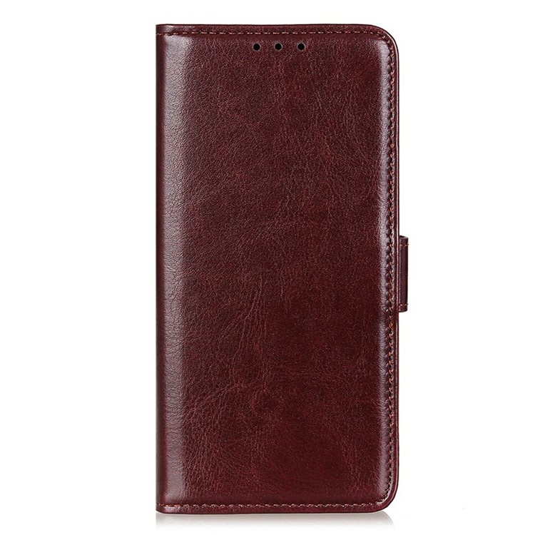 iPhone 17 Fodral Crazy Horse Läder Brun