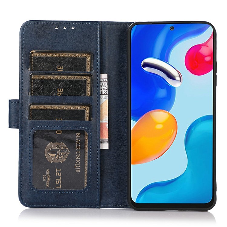  iPhone 17 Fodral Läder Blå