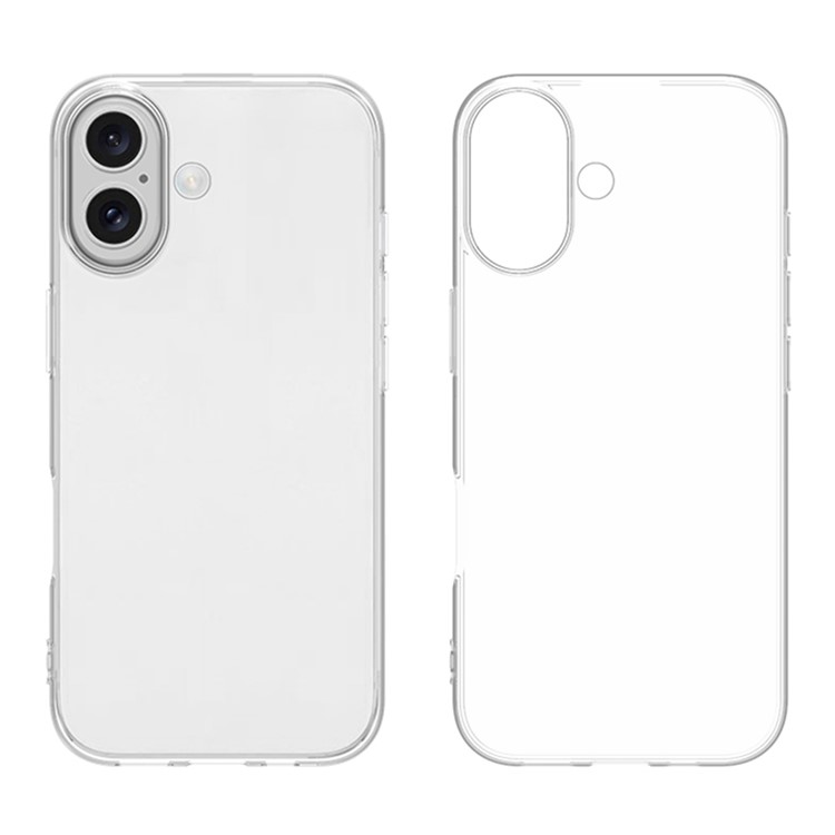  iPhone 17 Skal Slim Fit TPU Transparent