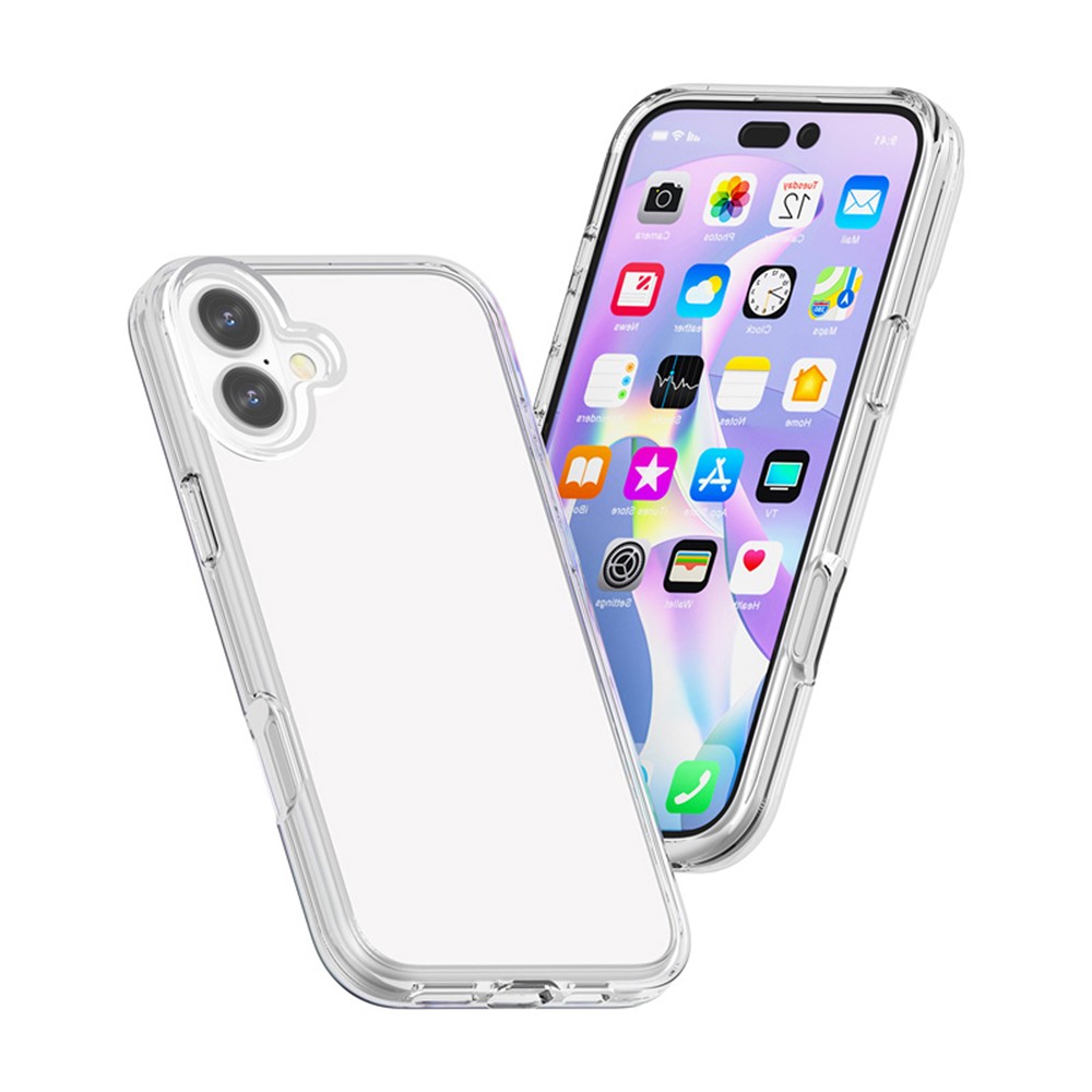  iPhone 17 Skal Shockproof Hybrid Transparent